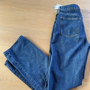Abercrombie & Fitch High Rise Loose Straight Jeans XLONG